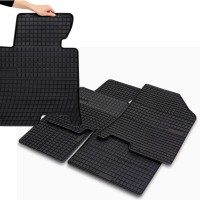 Eleganckie dywaniki gumowe EL-TORO vw polo V 2009-2017r oryginalne dopasowanie mocowania jakość