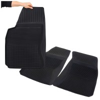 Dywaniki Gumowe Uniwersalne Korytkowe Przody bmw 3 e30 1982-1994r Trwałe Bezzapachowe Wysoki Rant 2szt