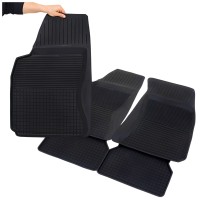 Dywaniki Gumowe Uniwersalne Korytkowe seat altea xl 2006-2015r Trwałe Bezzapachowe Wysoki Rant 4szt