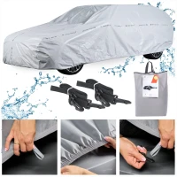 Pokrowiec na samochód kia rio III hatchback premium 3-warstwy + pasy