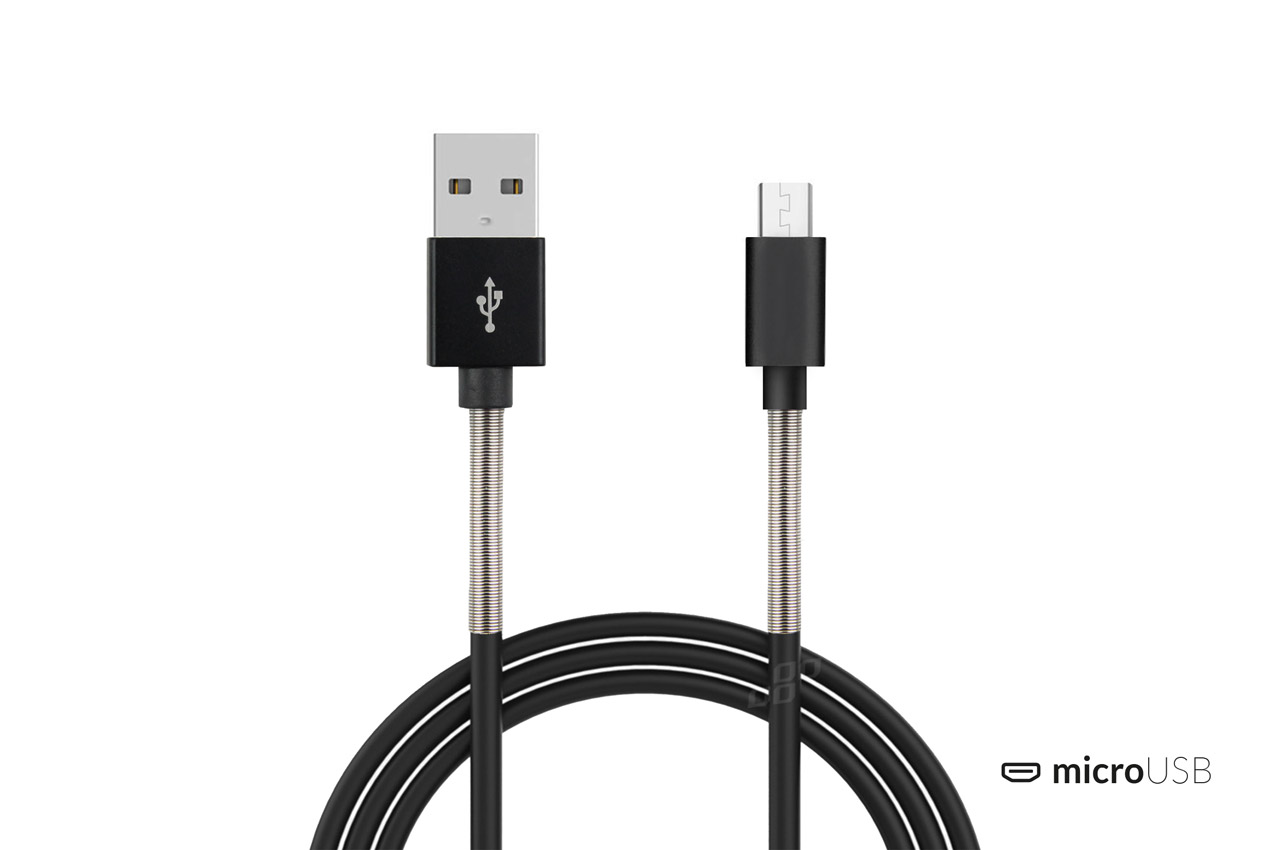 Kabel USB – micro USB FullLINK 1 m 2,4A AMiO