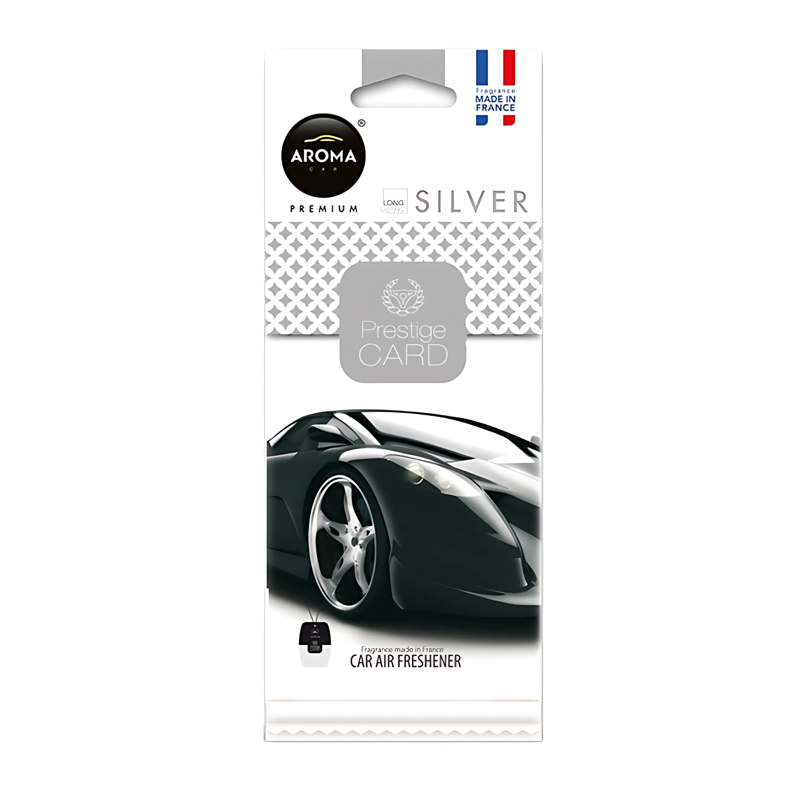 Odświeżacz powietrza Aroma Prestige Card Silver