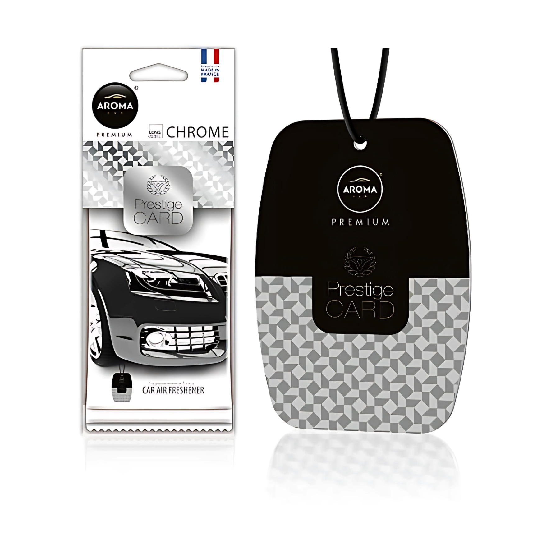 Odświeżacz powietrza Aroma Prestige Card Chrome