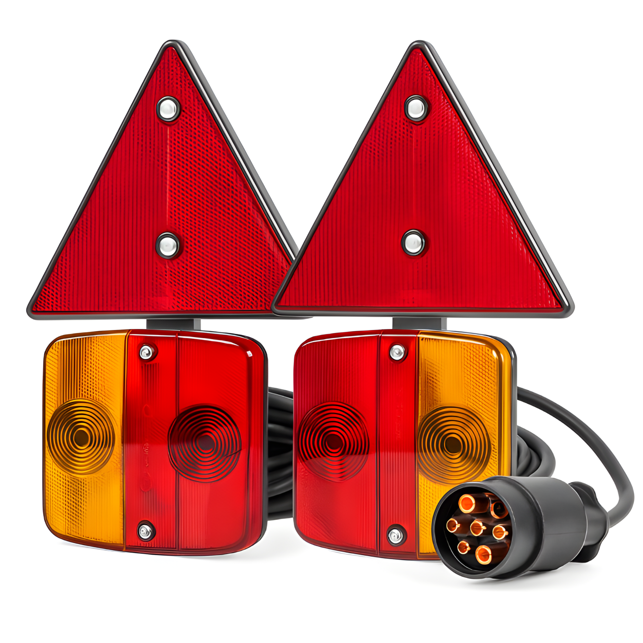Zestaw lamp do przyczepki na magnes