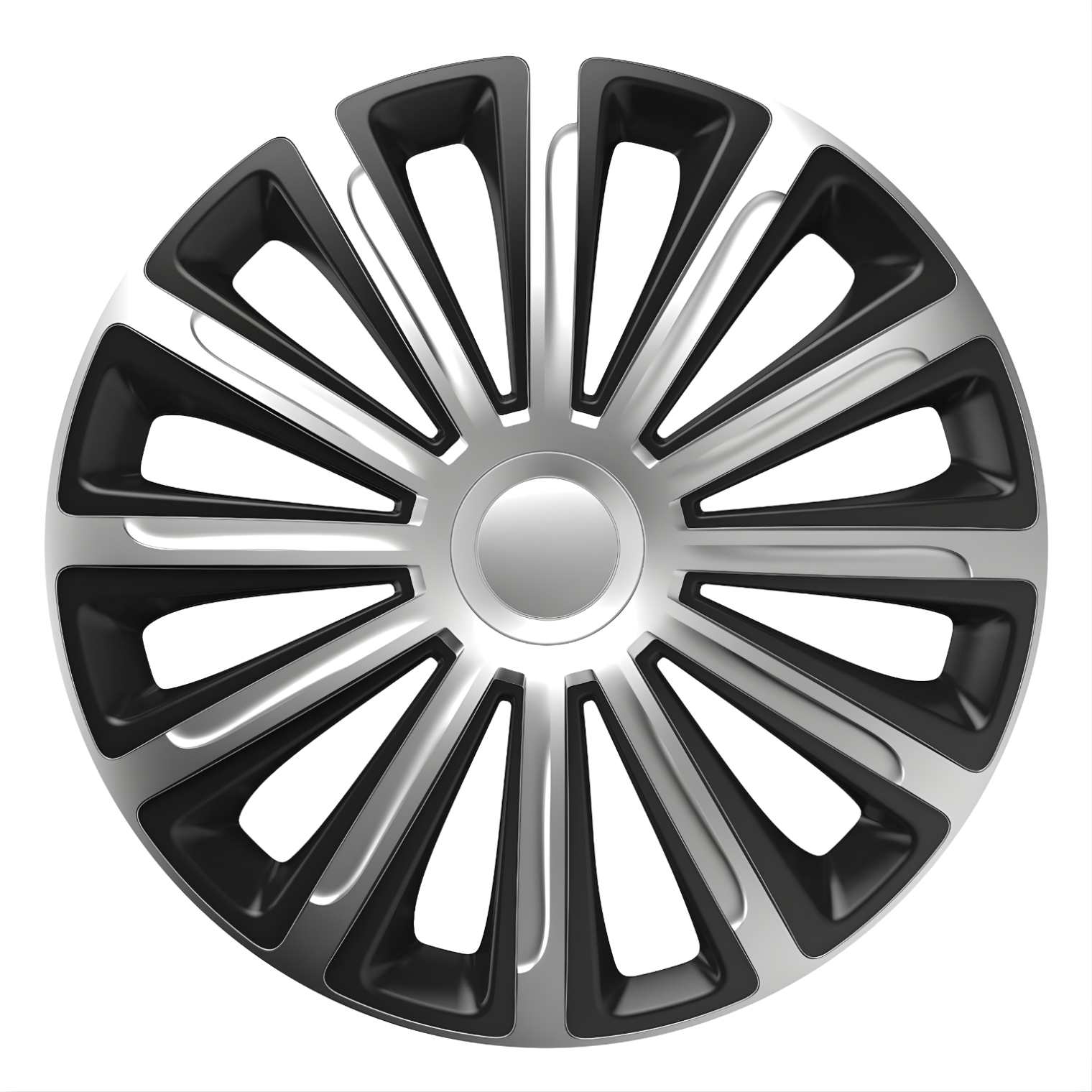 Kołpak samochodowy Trend Silver & Black 14 cali uniwersalny 1 szt.