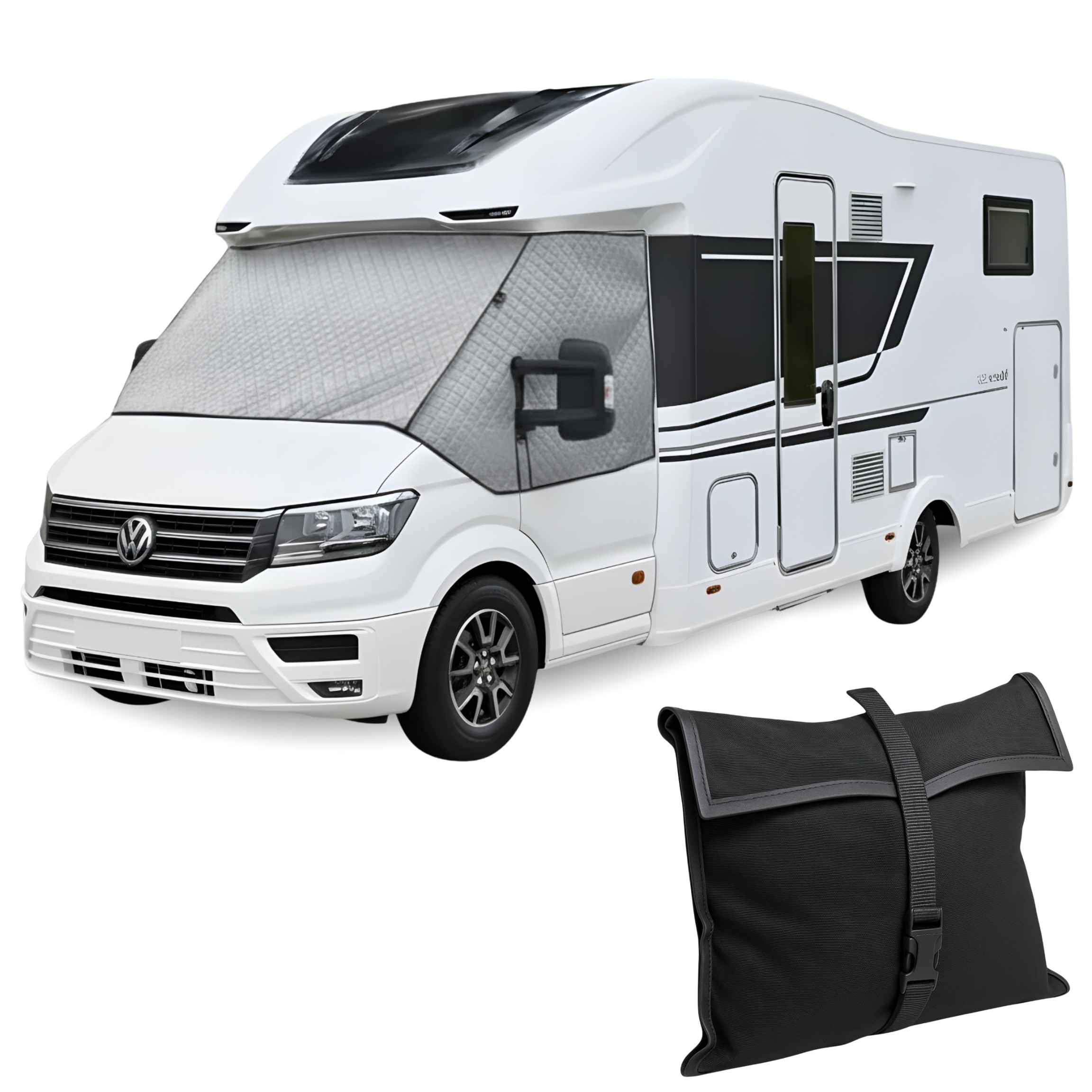 Mata Termiczna na Szyby VW Crafter II 2016 - 2025r Osłona Termo Całoroczna