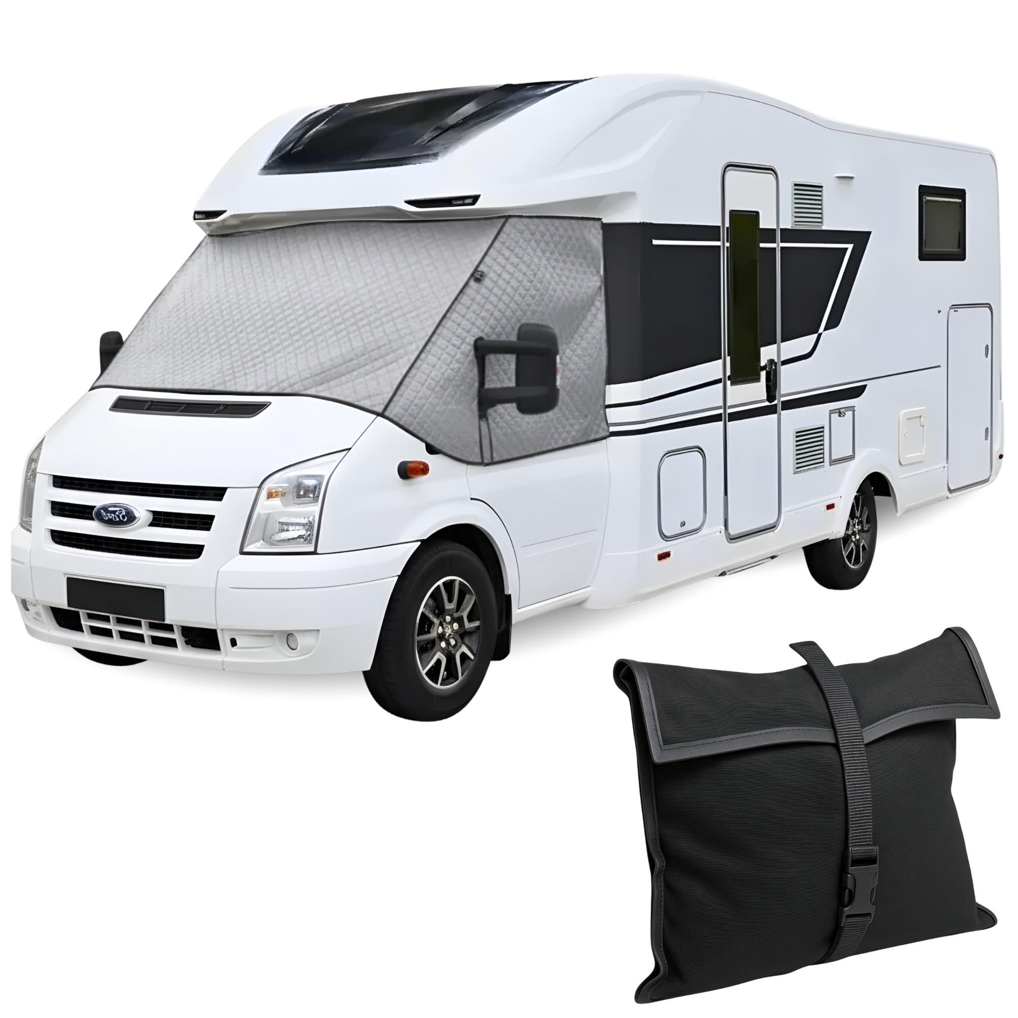 Mata Termiczna na Szyby Ford Transit VI 2006-2013r Osłona Termo Całoroczna