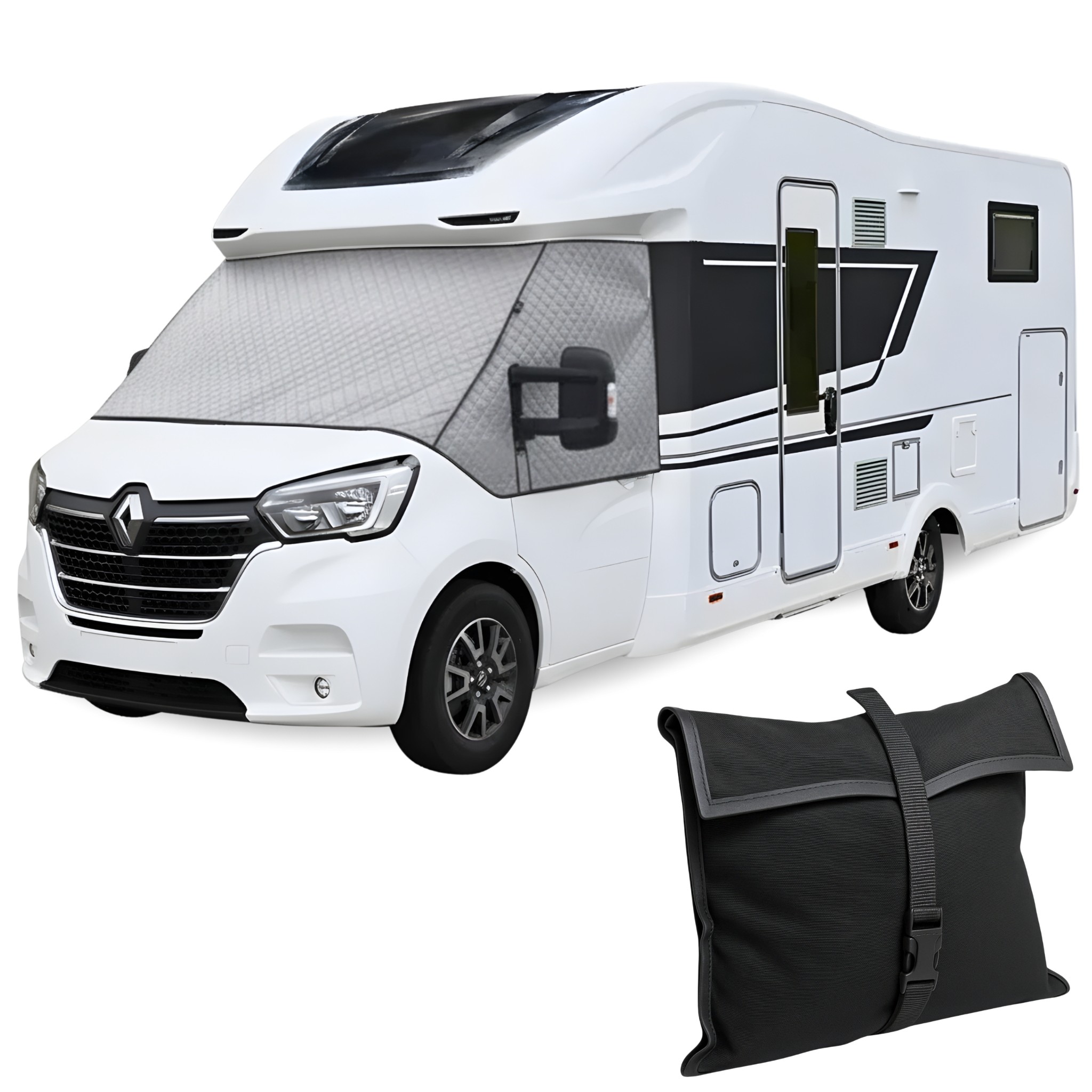 Mata Termiczna na Szyby Renault Master 2019 - 2024r Osłona Termo Całoroczna
