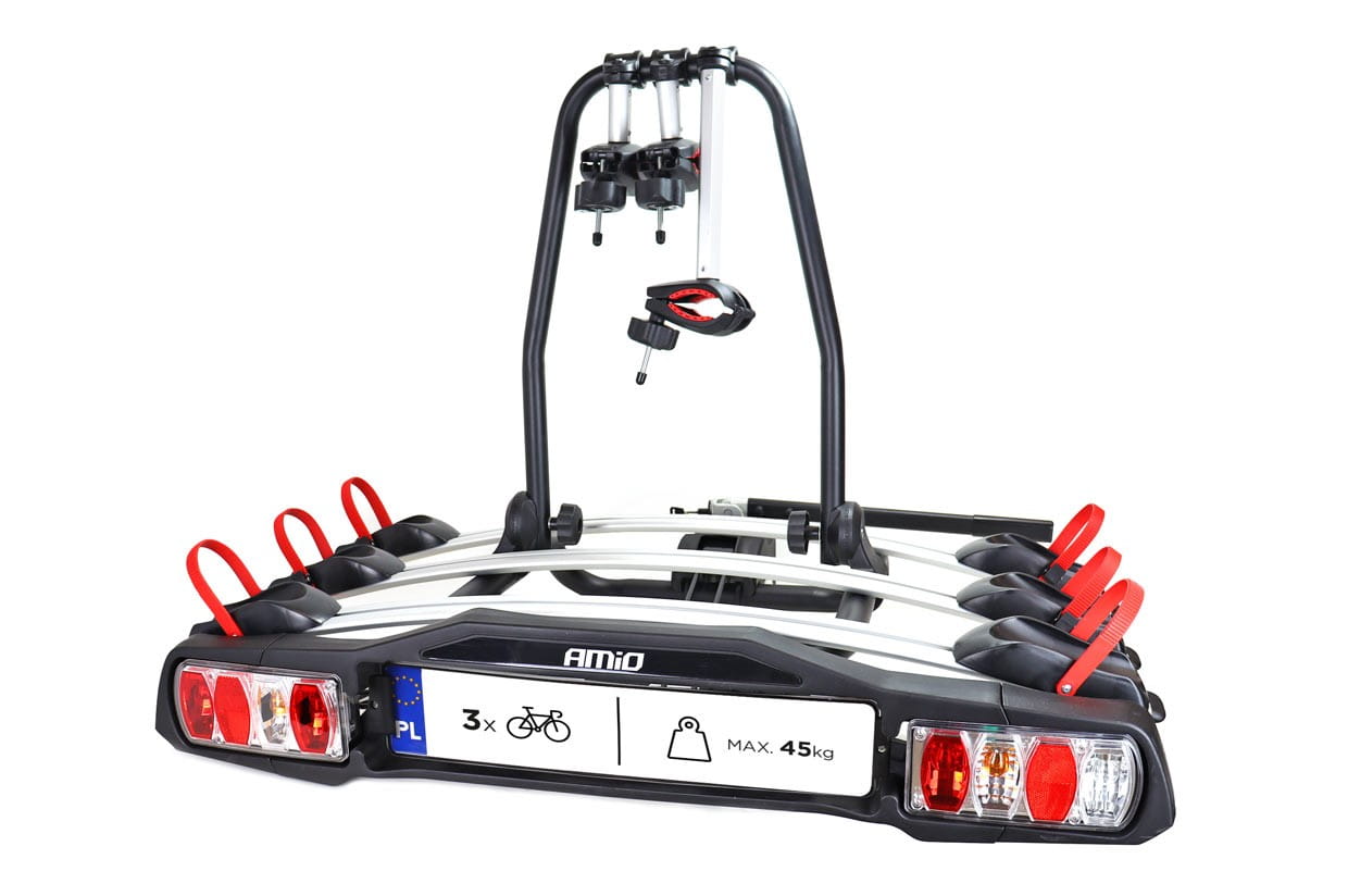 Bagażnik rowerowy na hak - 3 rowery