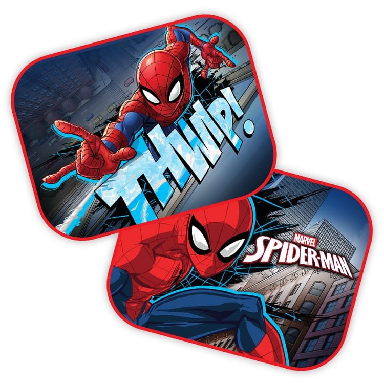Zasłonki boczne 2 szt 44*35cm spiderman