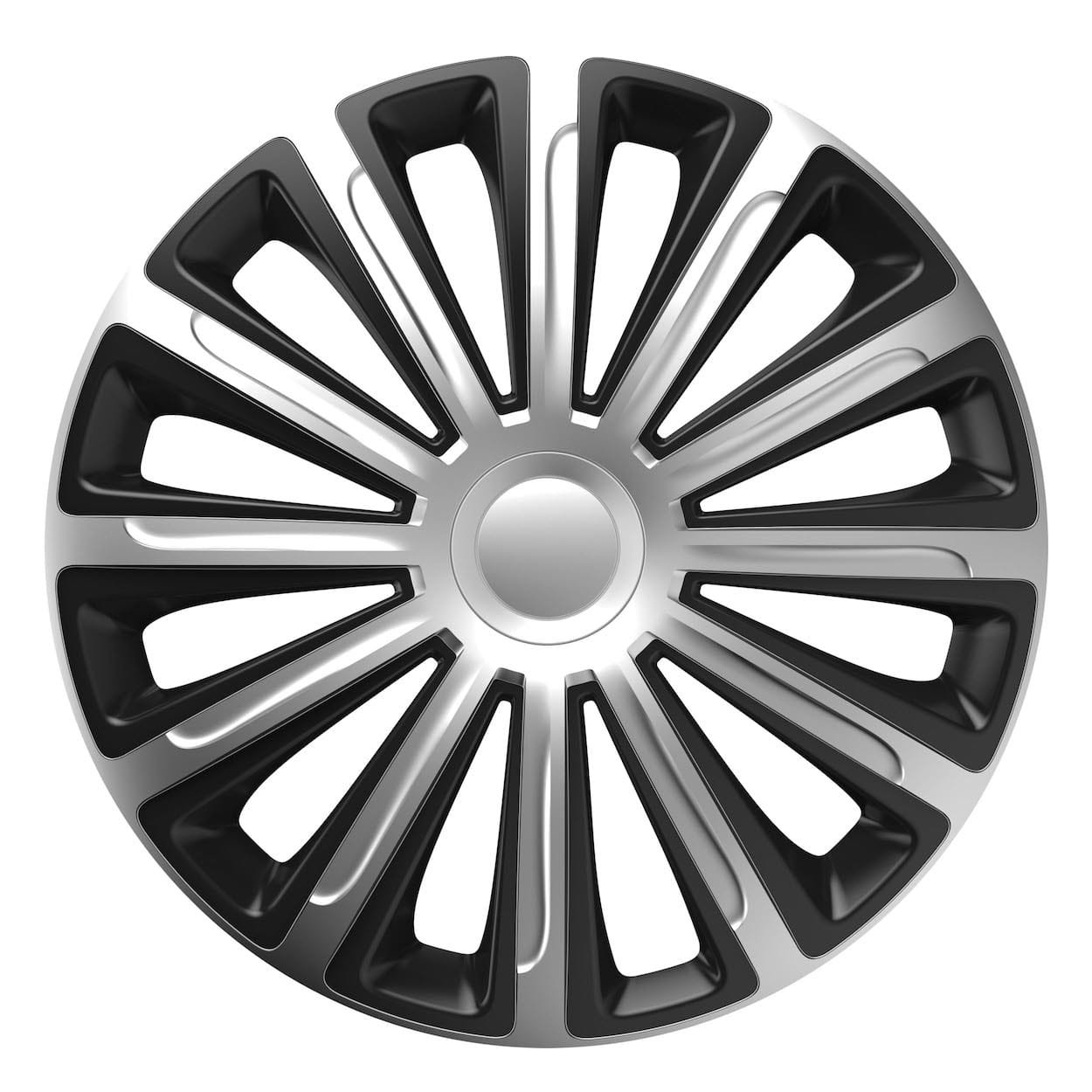 Kołpaki samochodowe trend silver&black 15"